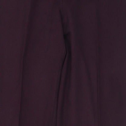 Womens UK Size 16 EWM Regular Fit  Purple Trousers