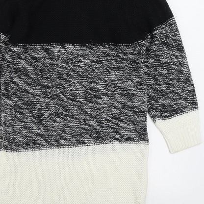 Womens UK Size S Preworn Grey Pullover Jumper
