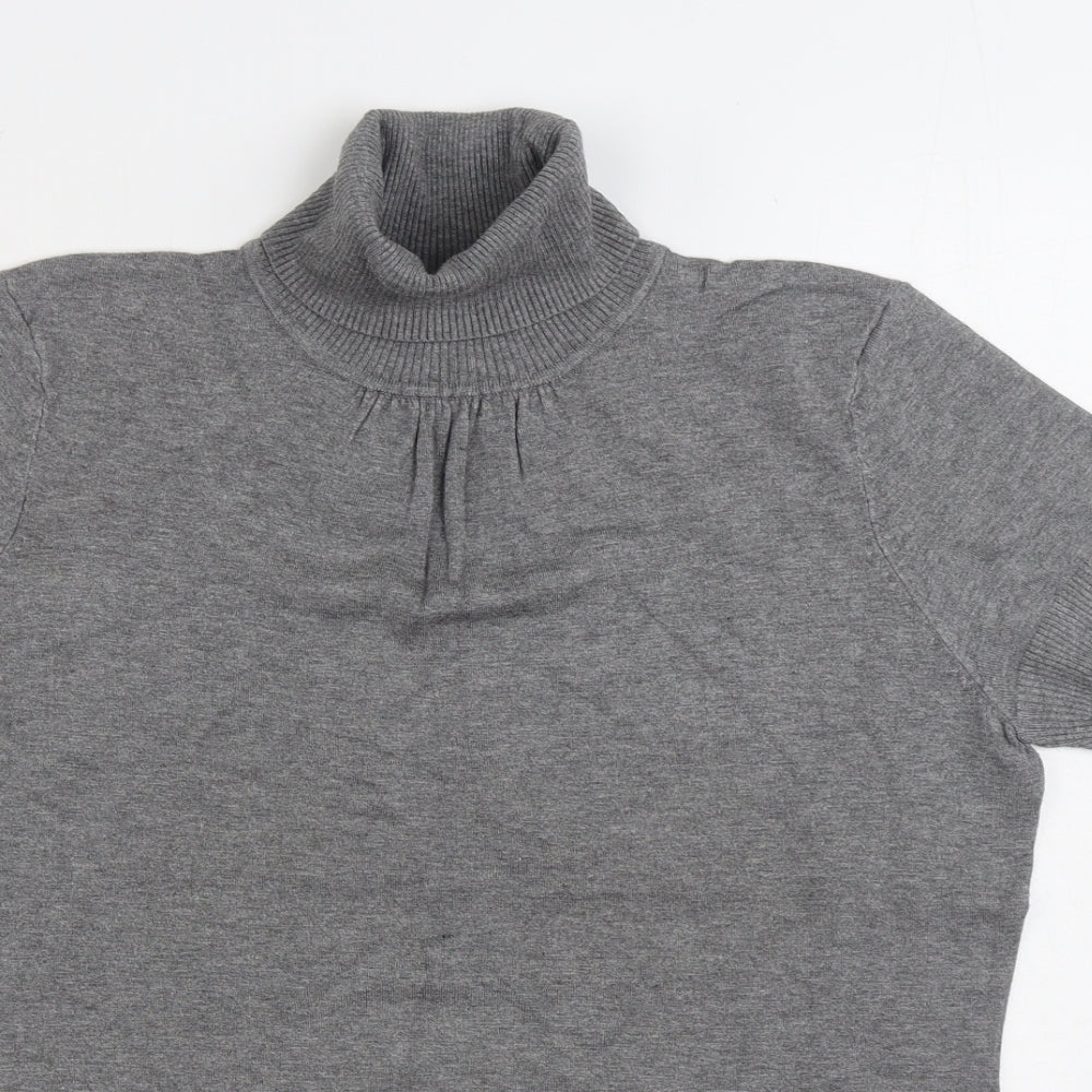 Womens UK Size M H&M Grey Pullover Jumper