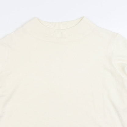 Womens UK Size 20 Marks and Spencer Ivory Pullover Jumper