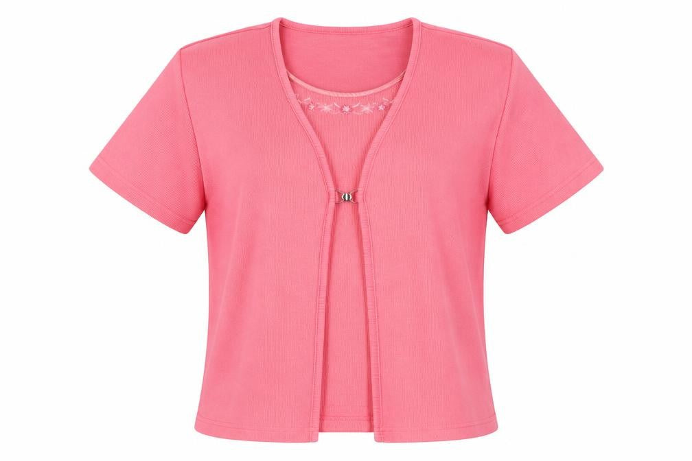 Womens UK Size M Bonmarché Pink Pullover Jumper