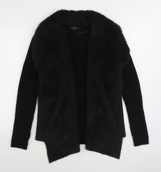 Womens UK Size S Atmosphere Black Cardigan Jumper