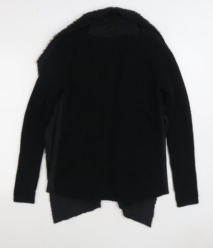 Womens UK Size S Atmosphere Black Cardigan Jumper