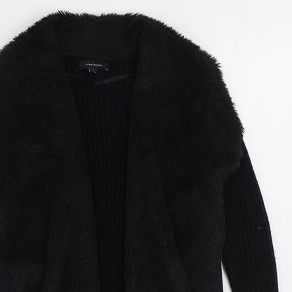 Womens UK Size S Atmosphere Black Cardigan Jumper