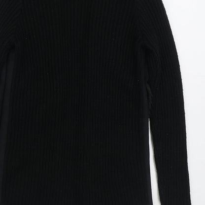 Womens UK Size S Atmosphere Black Cardigan Jumper