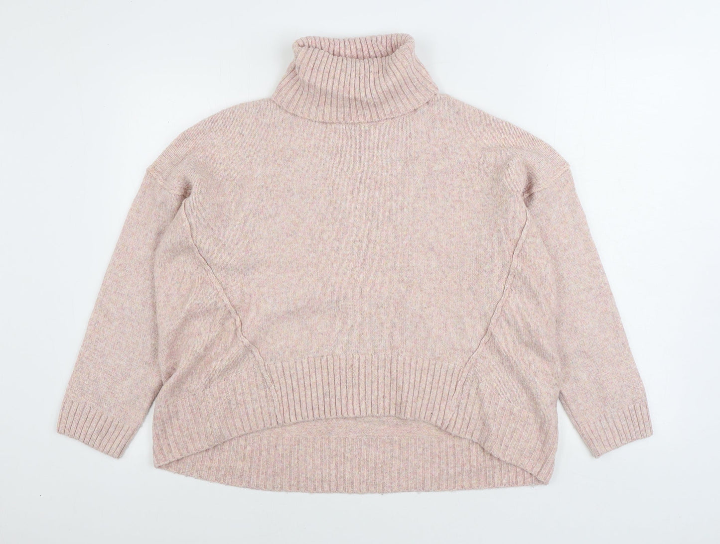 Womens UK Size M New Look Pink Pullover Jumper