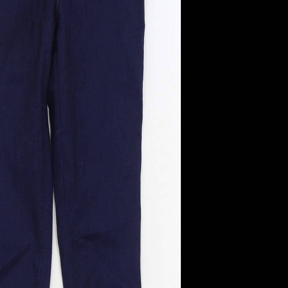 Denim & Co. Womens Blue Cotton Jegging Jeans Size 10 L30 in Regular