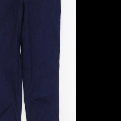 Denim & Co. Womens Blue Cotton Jegging Jeans Size 10 L30 in Regular