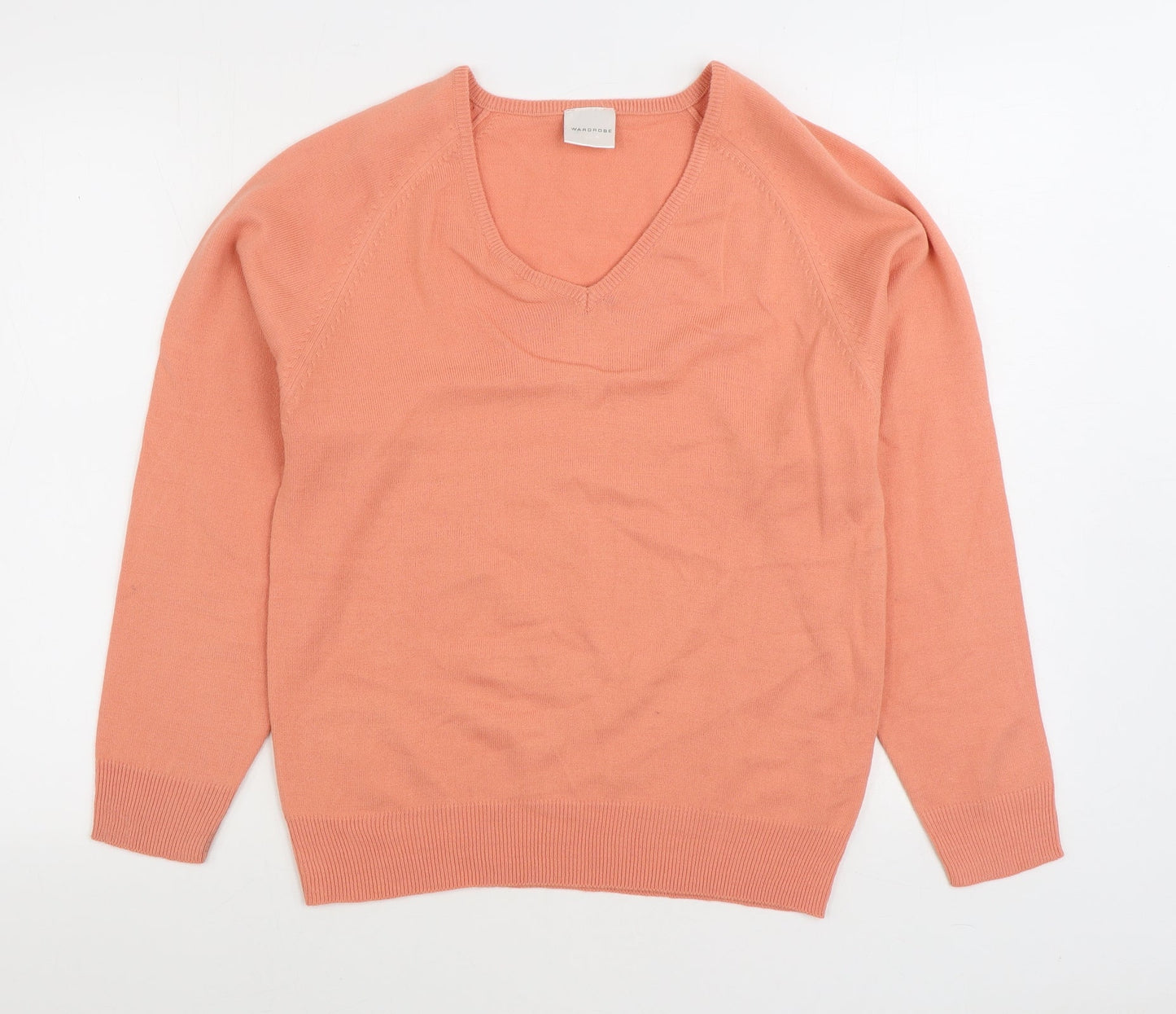 Womens UK Size 10 Warehouse Pink Pullover Jumper