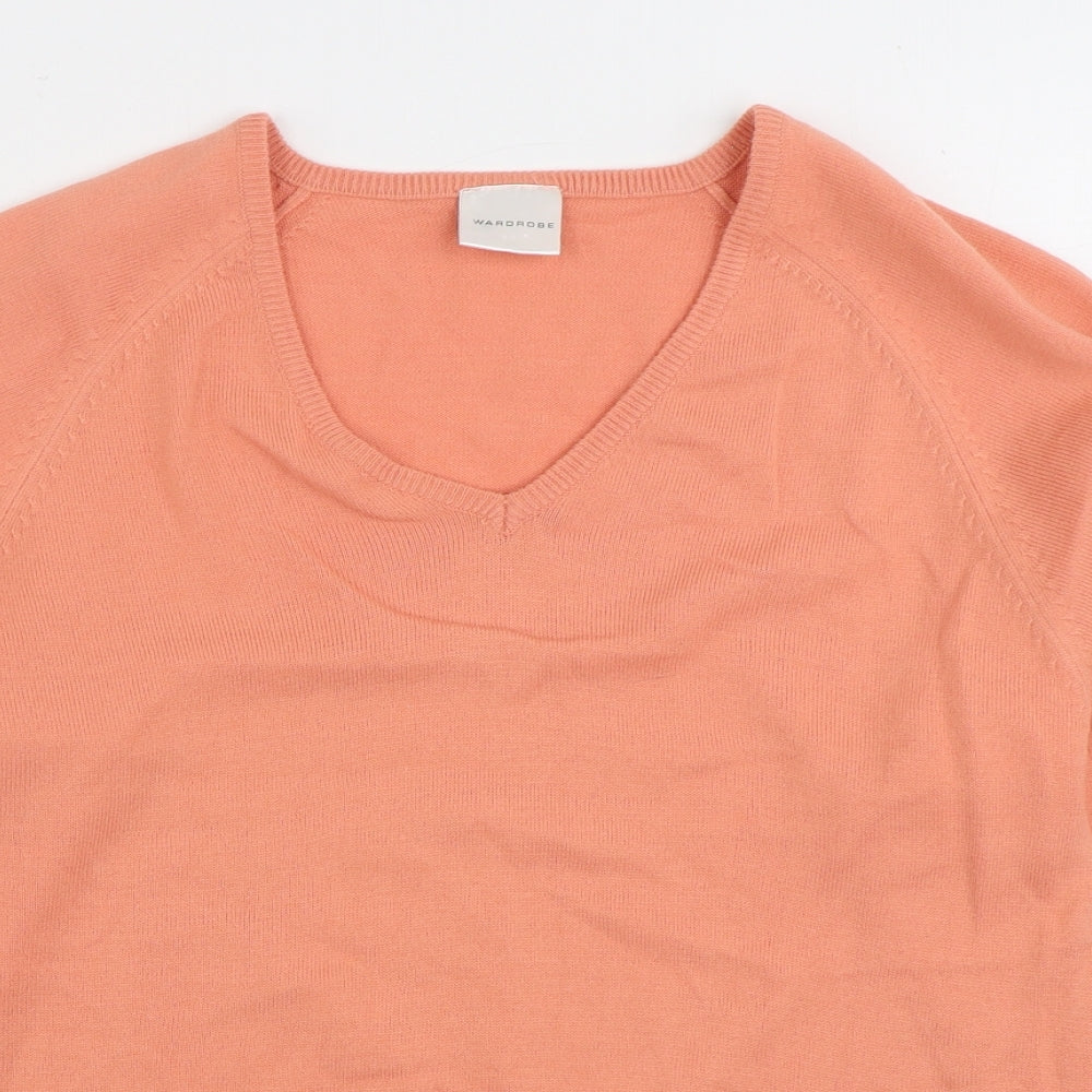 Womens UK Size 10 Warehouse Pink Pullover Jumper