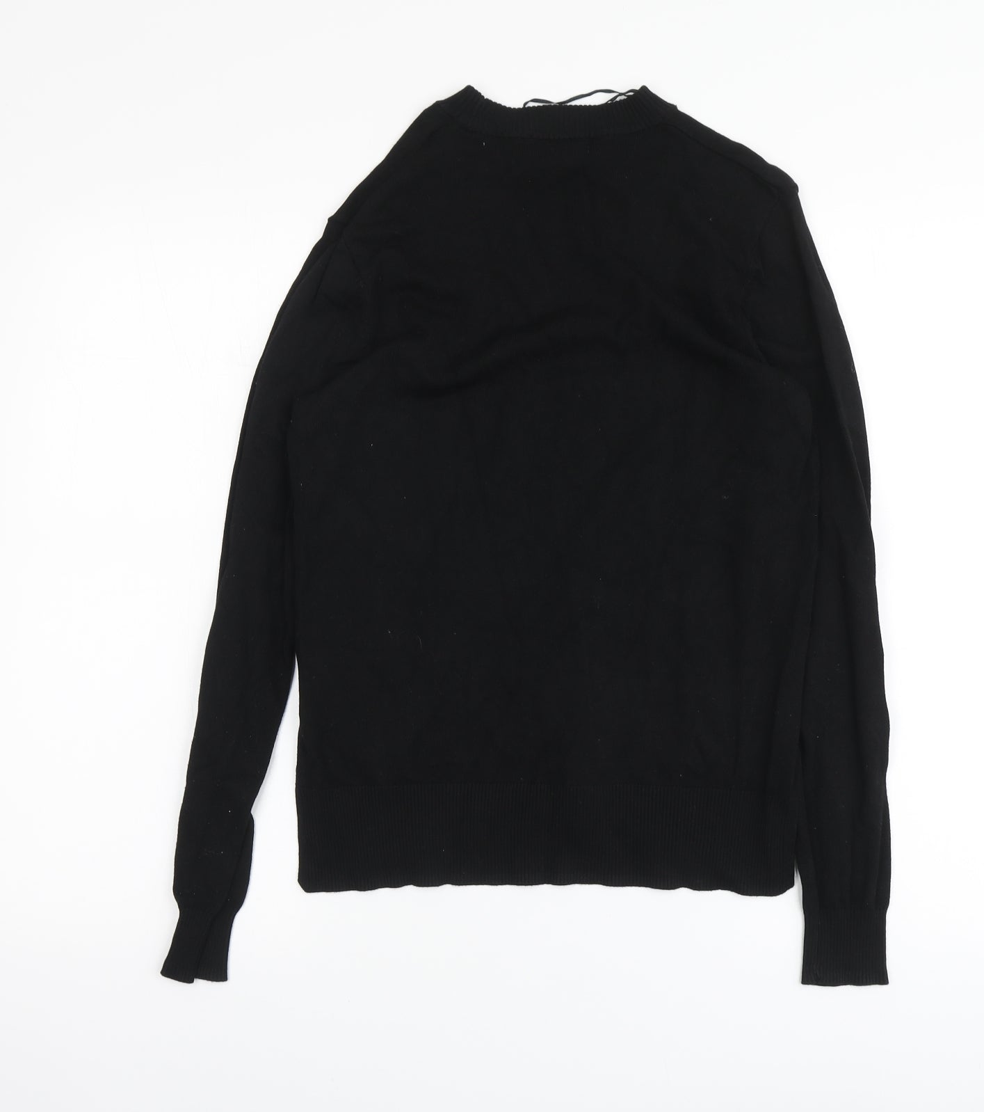 Womens UK Size XS H&M Black Pullover Jumper