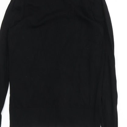 Womens UK Size XS H&M Black Pullover Jumper