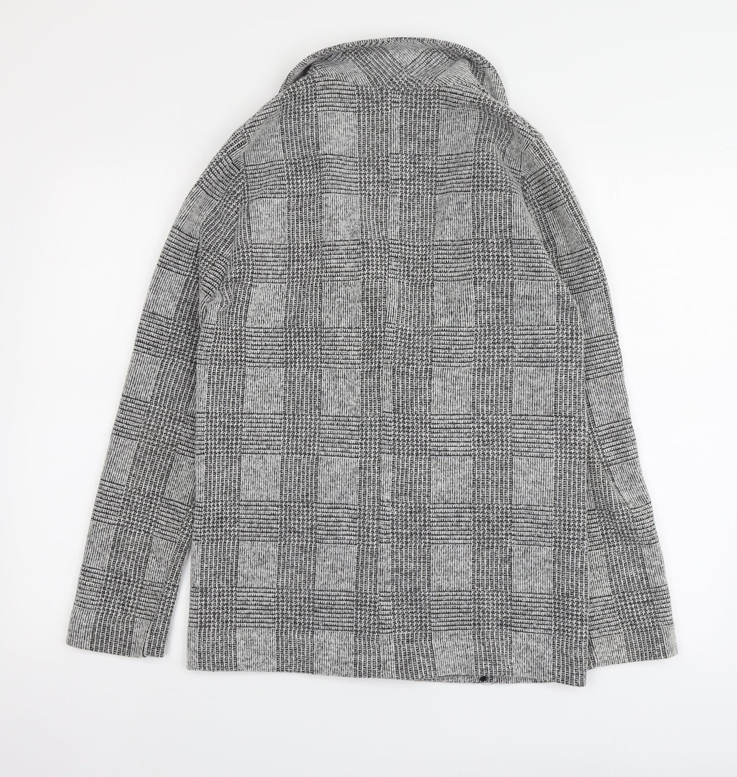 Womens UK Size 10 Topshop Grey Cardigan Jumper