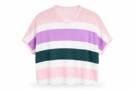 Womens UK Size 10 Kaleidoscope Multicoloured Pullover Jumper