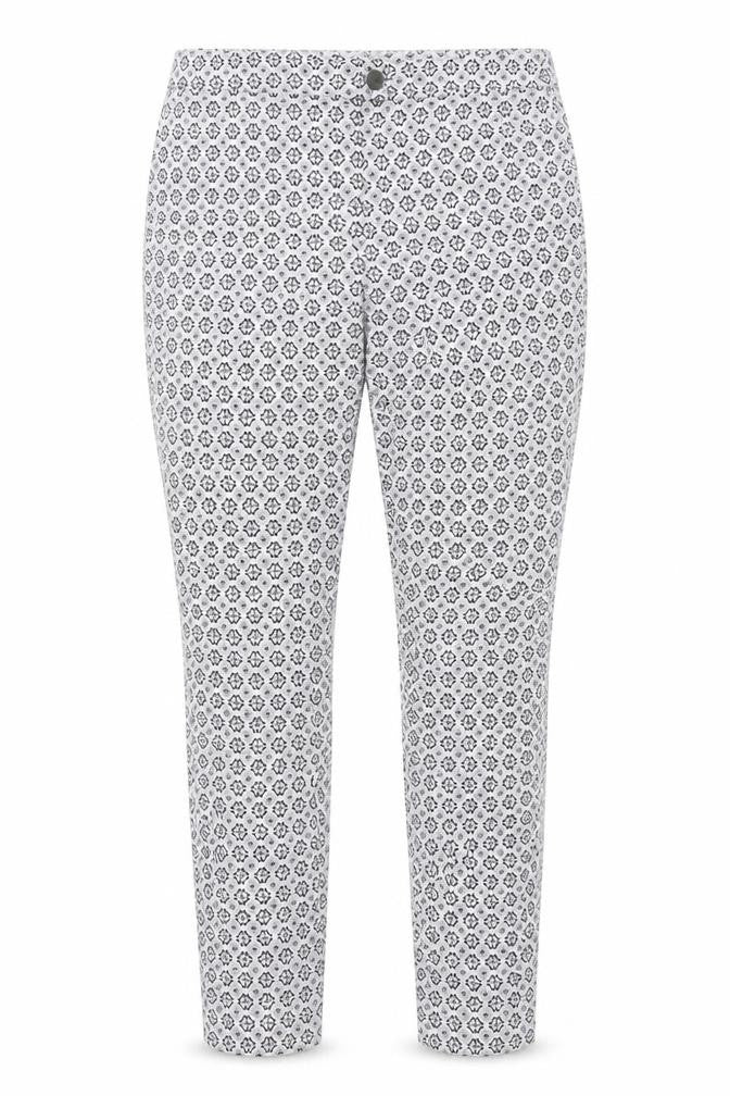 Womens UK Size 10 Dorothy Perkins Regular Fit Chino White Trousers