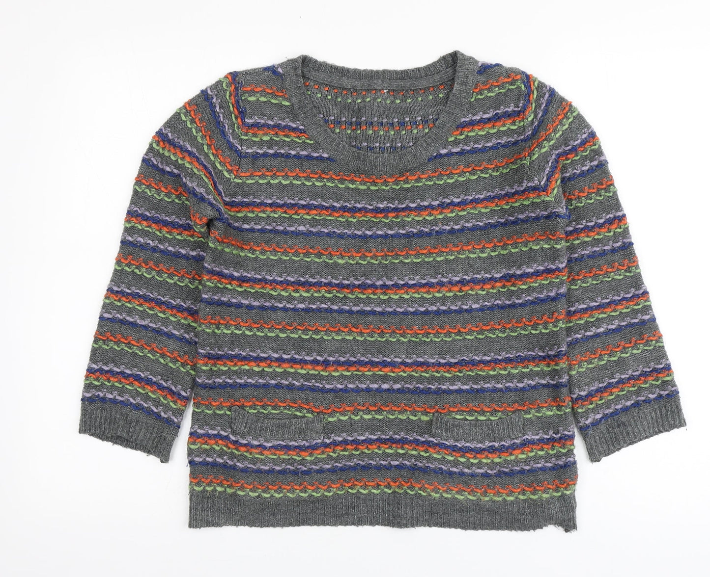 Womens UK Size 10 Per Una Multicoloured Pullover Jumper
