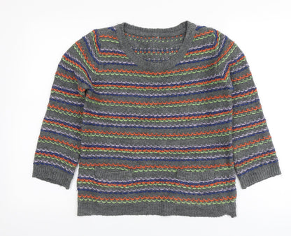 Womens UK Size 10 Per Una Multicoloured Pullover Jumper