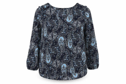 Womens UK Size M Dunnes Stores Blue Basic Blouse