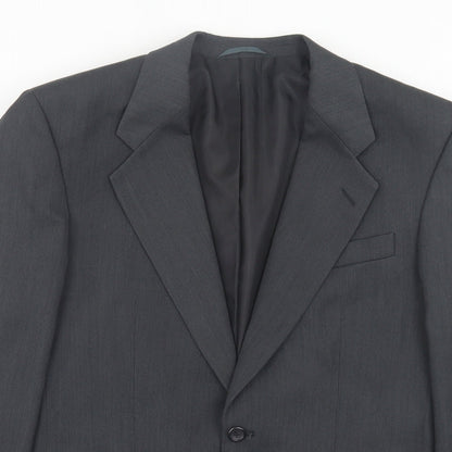 Mens UK Size 40 Burton Regular Grey Suit Jacket