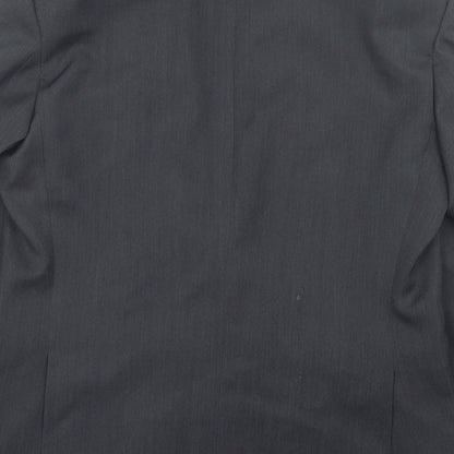 Mens UK Size 40 Burton Regular Grey Suit Jacket