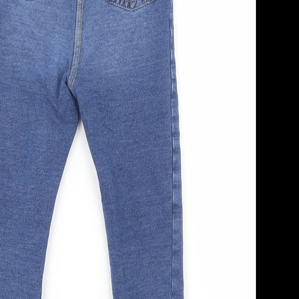 George Baby Blue Cotton Jeans Size 18-24 Months