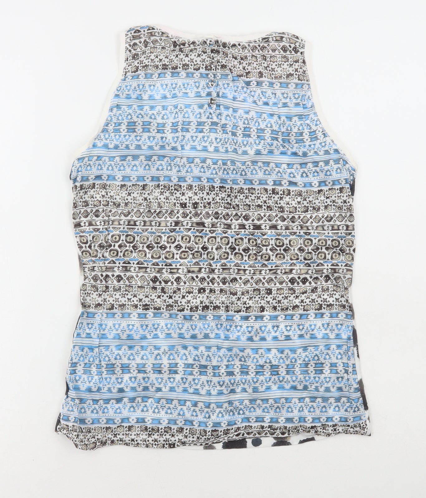Womens UK Size S Sandwich Multicoloured Basic Tank