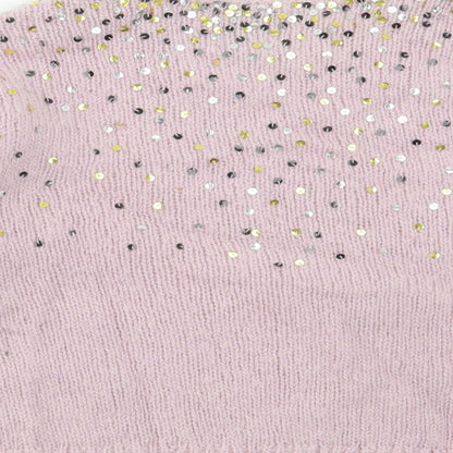 Womens UK Size XS Part Two Pink Pullover Jumper