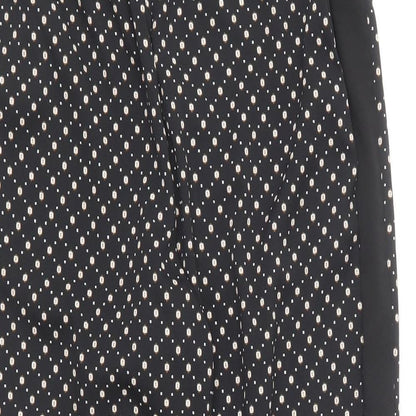Womens UK Size 10 H&M Regular Fit  Black Trousers