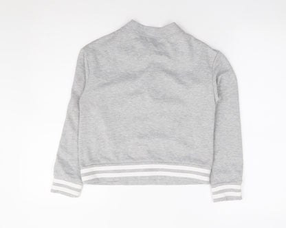 90 Degree Girls Grey Rayon Pullover Sweatshirt Size M Pullover