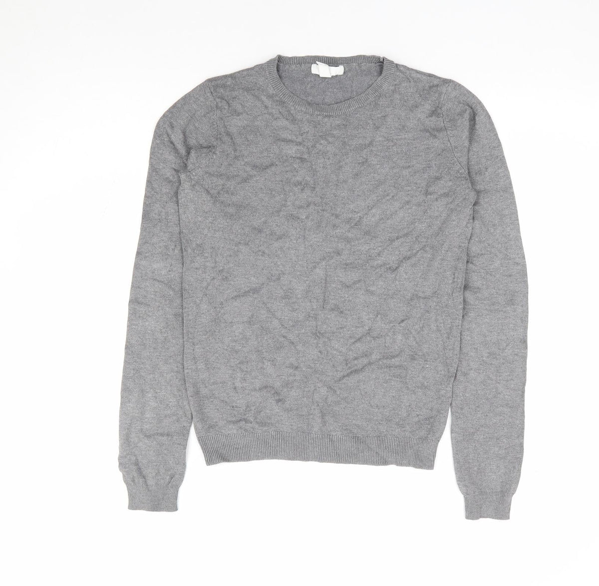 Womens UK Size XS H&M Grey Pullover Jumper
