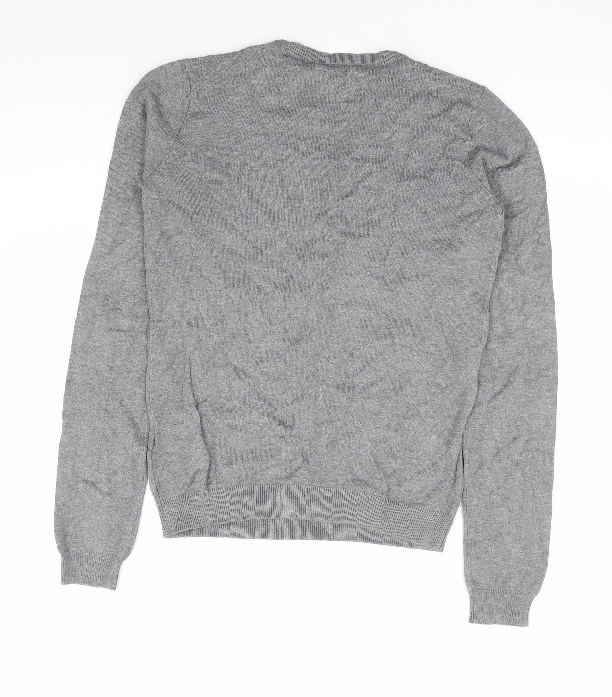 Womens UK Size XS H&M Grey Pullover Jumper