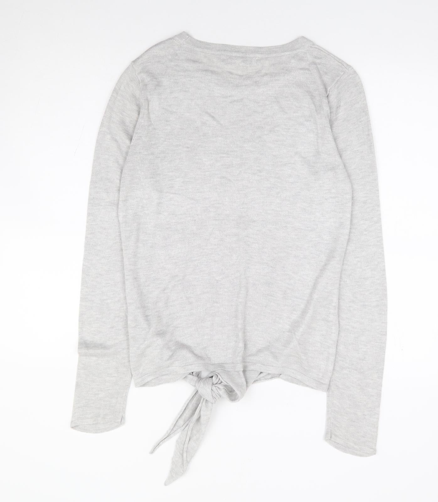 Womens UK Size 8 NEXT Grey Pullover Jumper