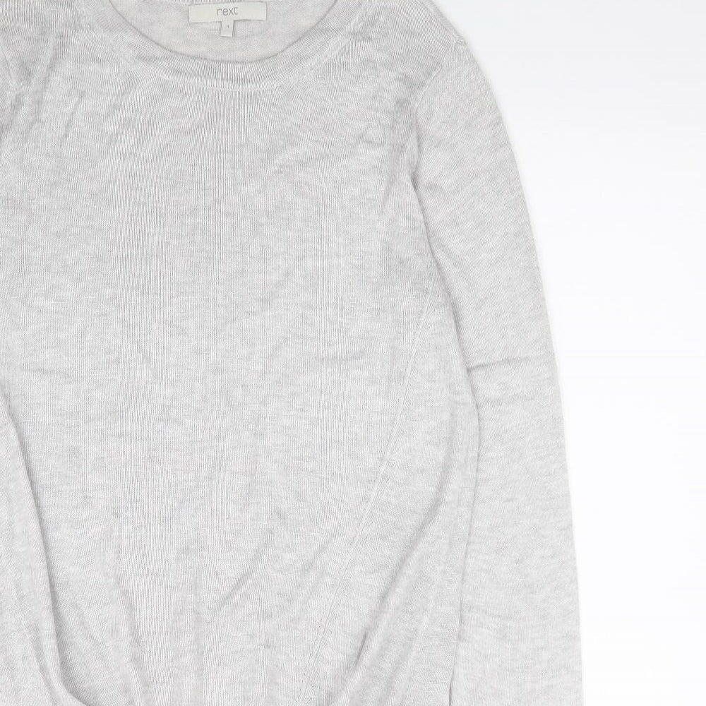 Womens UK Size 8 NEXT Grey Pullover Jumper