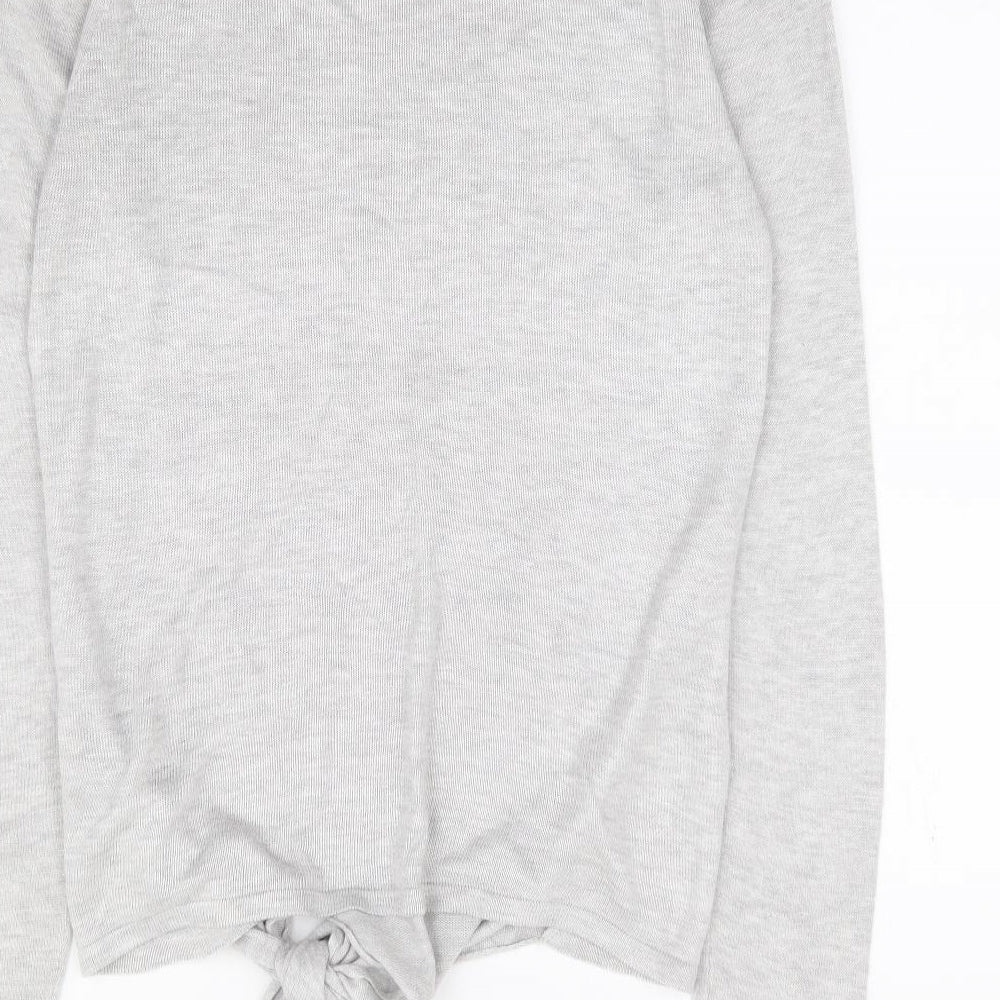 Womens UK Size 8 NEXT Grey Pullover Jumper