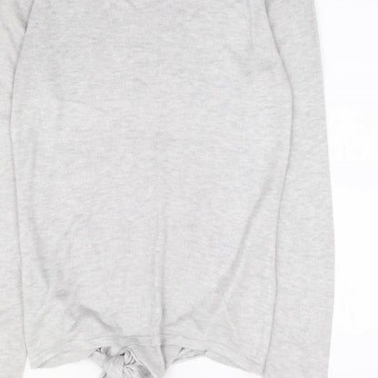 Womens UK Size 8 NEXT Grey Pullover Jumper