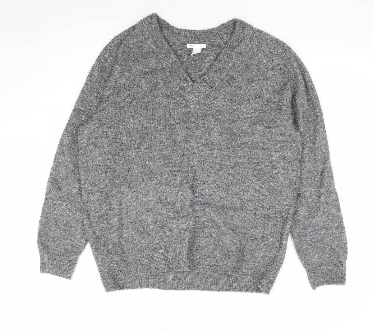 Womens UK Size S H&M Grey Pullover Jumper