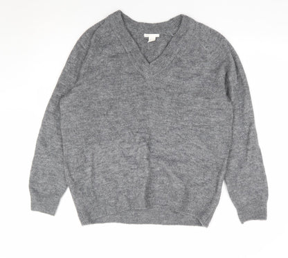 Womens UK Size S H&M Grey Pullover Jumper