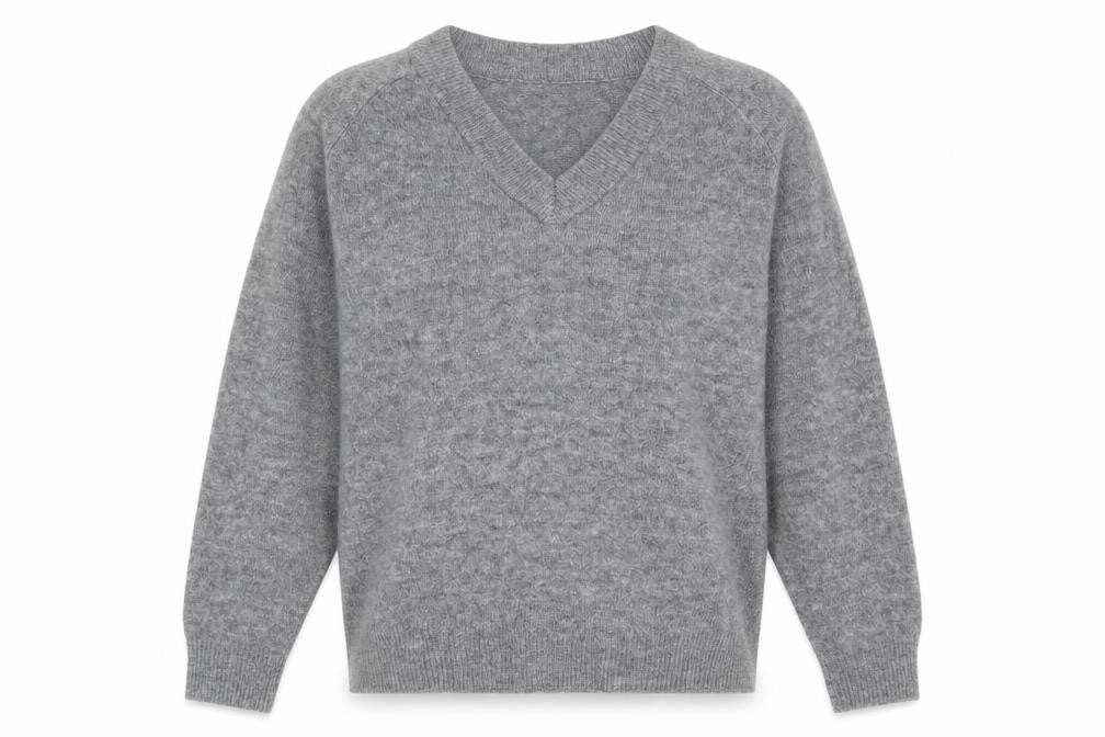 Womens UK Size S H&M Grey Pullover Jumper