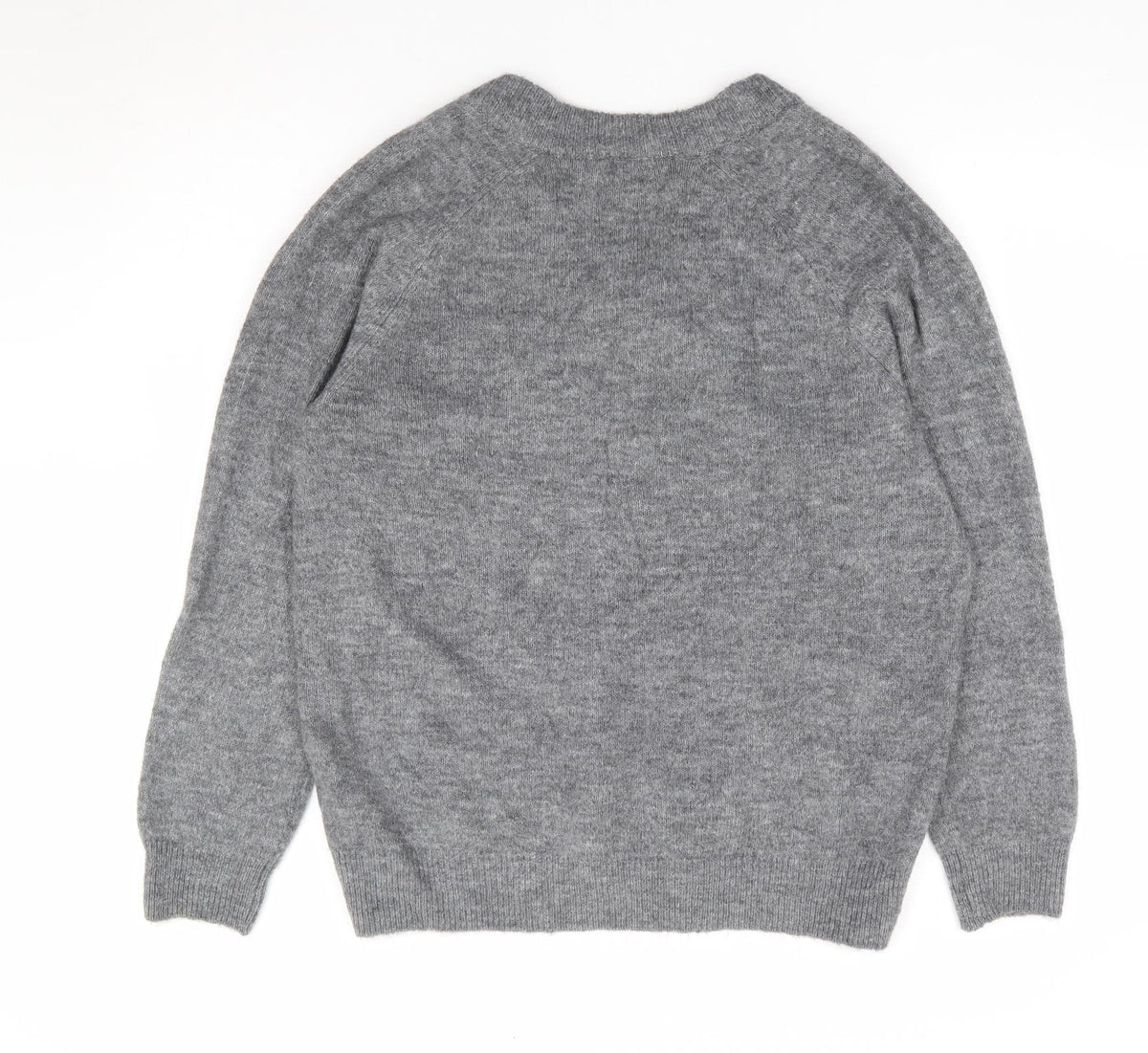 Womens UK Size S H&M Grey Pullover Jumper