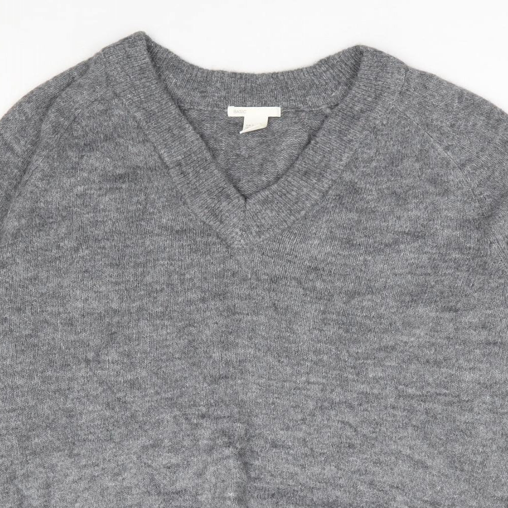 Womens UK Size S H&M Grey Pullover Jumper