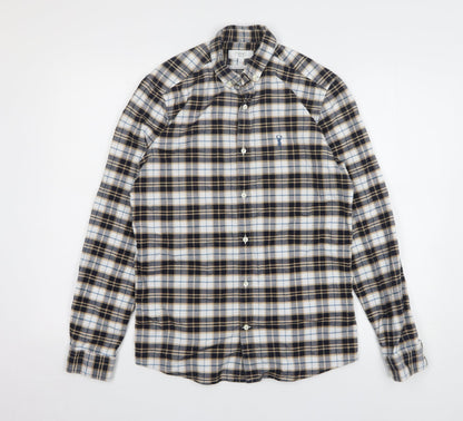 Mens UK Size S NEXT Multicoloured  Button-Up Long Sleeve Casual Shirt