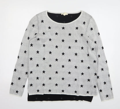 Womens UK Size XL Espirit Grey Pullover Jumper