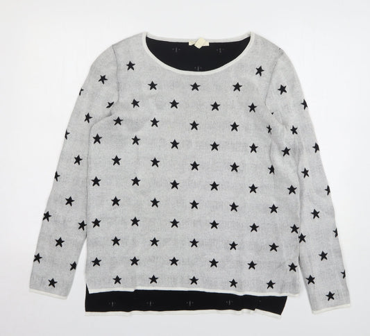 Womens UK Size XL Espirit Grey Pullover Jumper