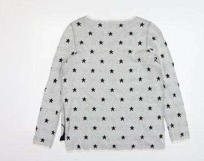 Womens UK Size XL Espirit Grey Pullover Jumper