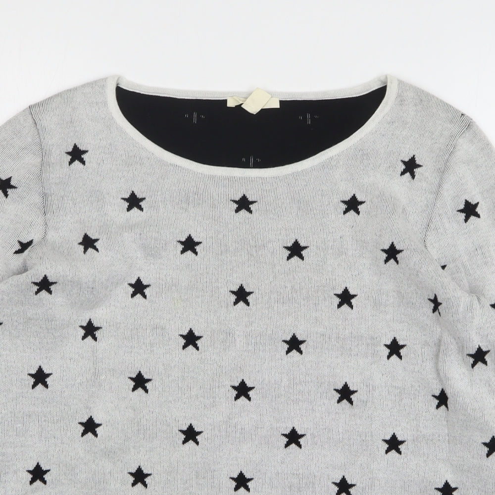 Womens UK Size XL Espirit Grey Pullover Jumper