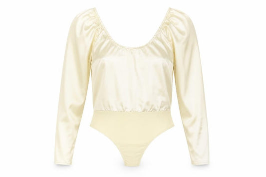 Womens UK Size 10 In the Style One-Piece Gold Bodysuit