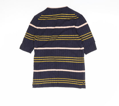 Womens UK Size 10 Marks and Spencer Blue Pullover Jumper