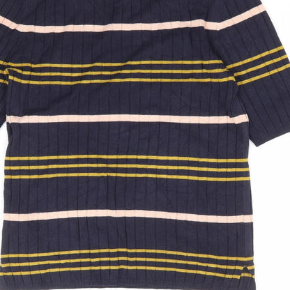 Womens UK Size 10 Marks and Spencer Blue Pullover Jumper