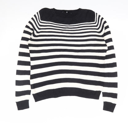 Womens UK Size 14 V by Very Black Pullover Jumper
