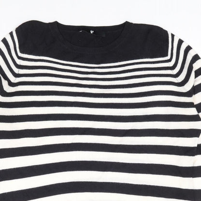 Womens UK Size 14 V by Very Black Pullover Jumper